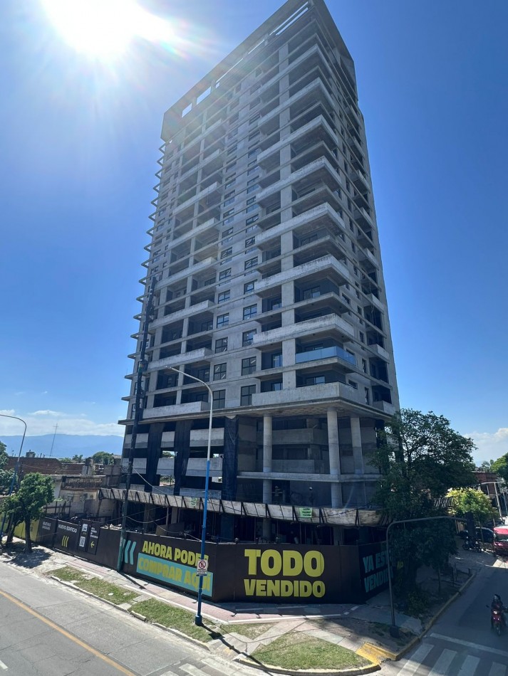 Depto 1 dormitorio Torre Duo, Av Mate de Luna y Thames 