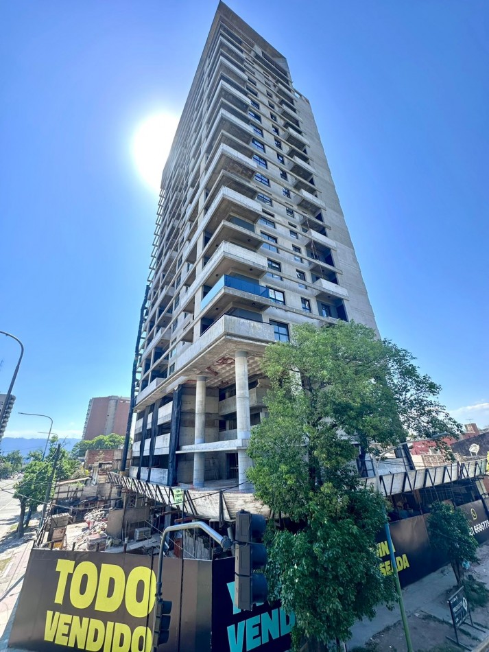 Depto 1 dormitorio Torre Duo, Av Mate de Luna y Thames 