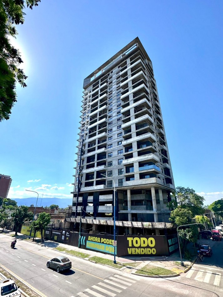 Depto 1 dormitorio Torre Duo, Av Mate de Luna y Thames 